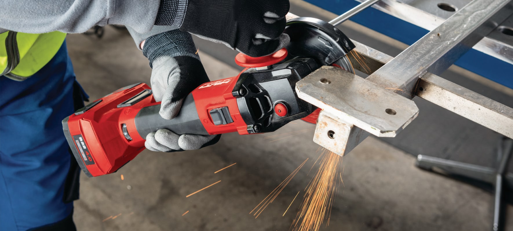 Hilti grinder online battery